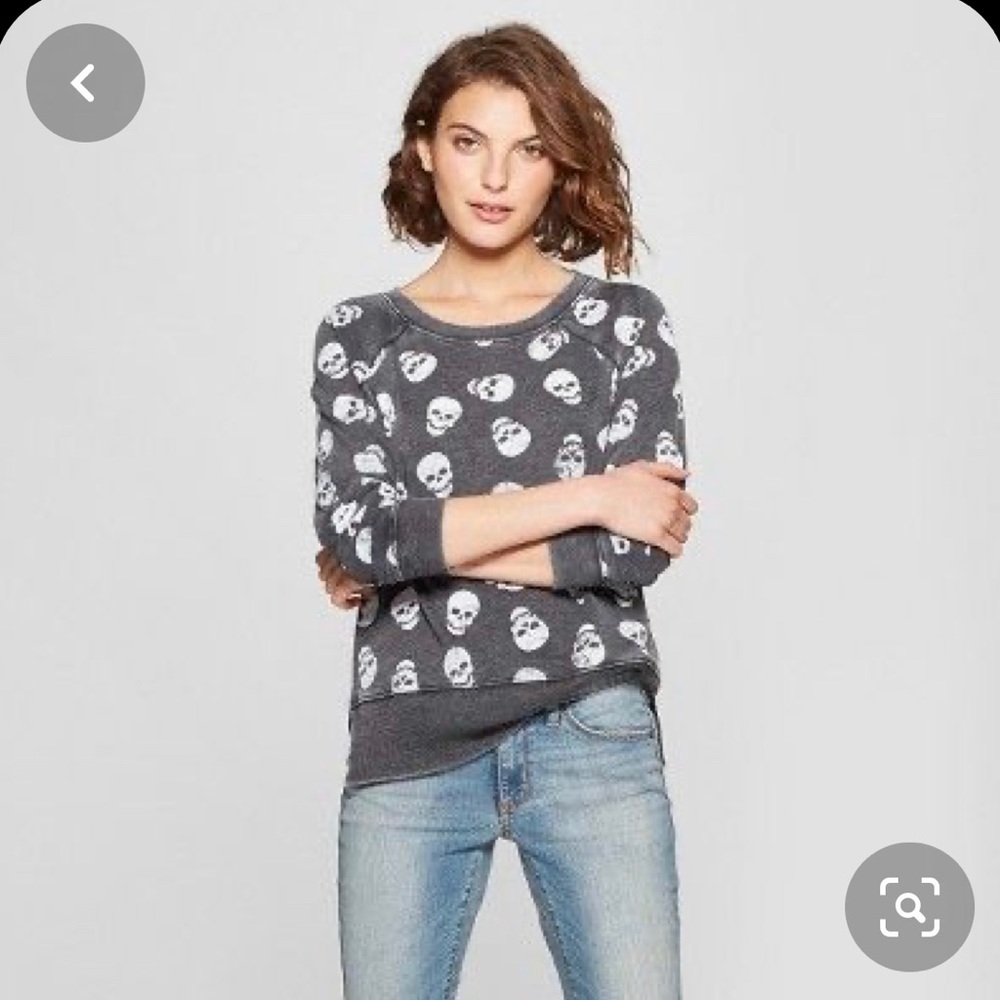 Grayson Threads Skull Sweater